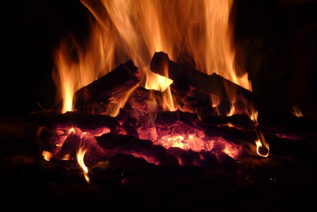 Lagerfeuer an der Haslachmühle